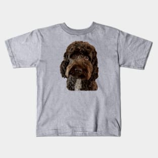 Brown Doodle Dog Kids T-Shirt